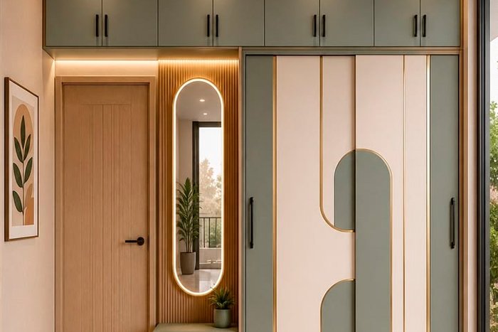 Wardrobe interior